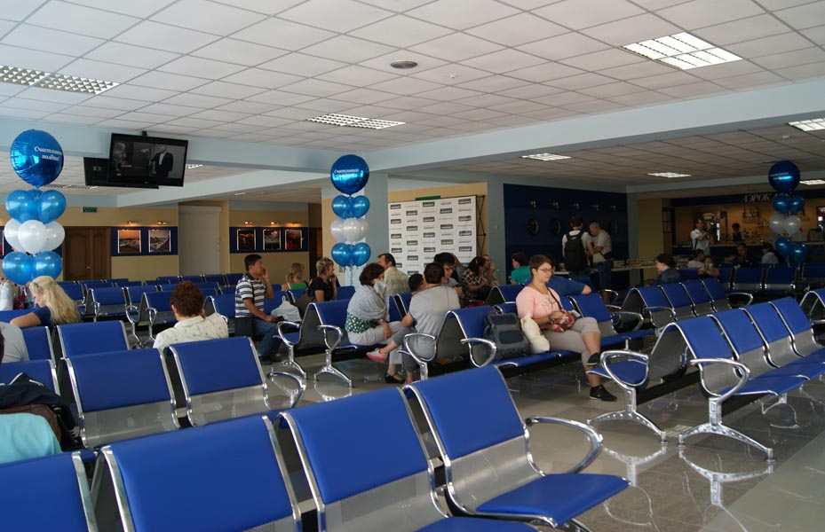 Новый зал вылета открыт в международном терминале аэропорта Хабаровск