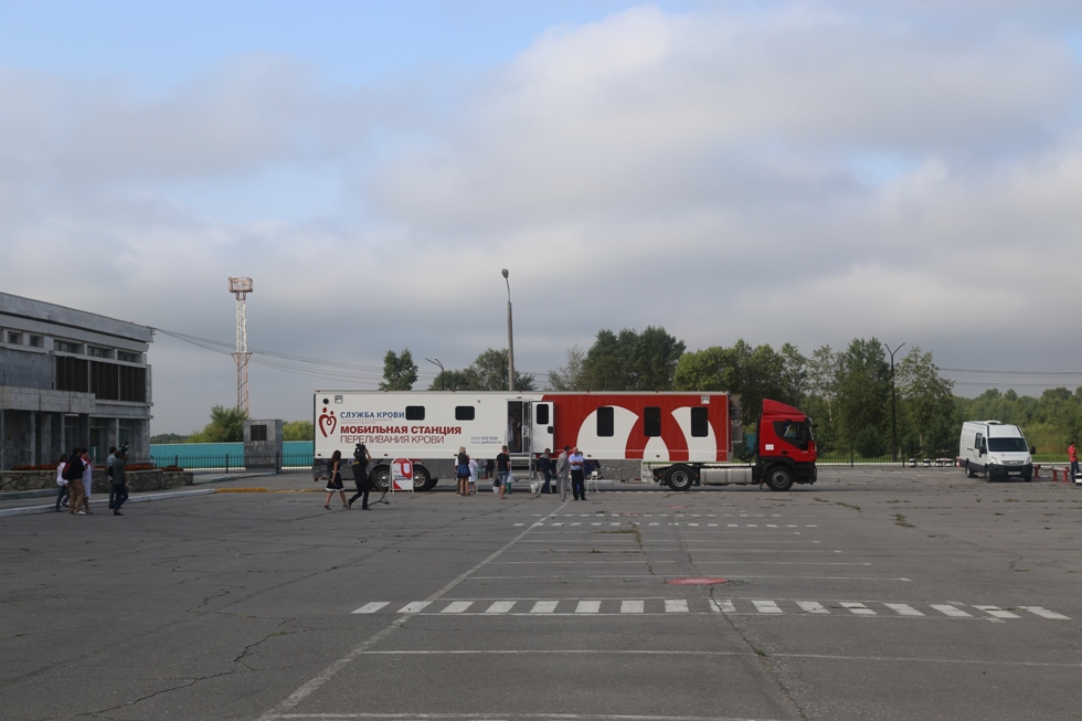 В аэропорту Хабаровск прошел день донора