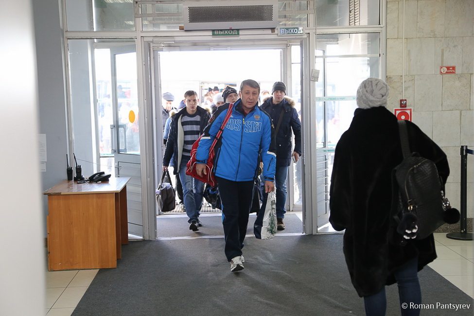 В «Хабаровском аэропорту» встретили обладателей Кубка мира