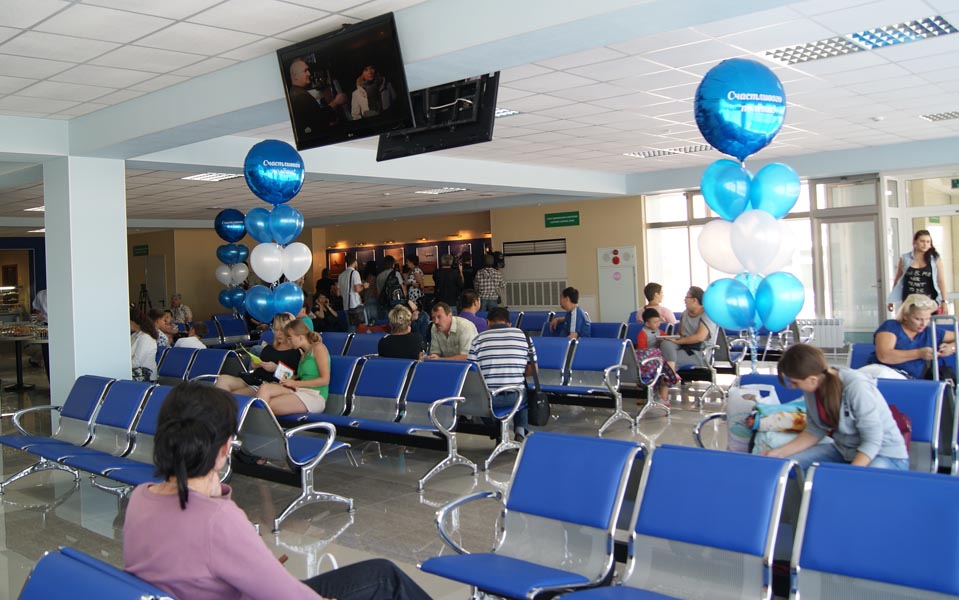 Новый зал вылета открыт в международном терминале аэропорта Хабаровск