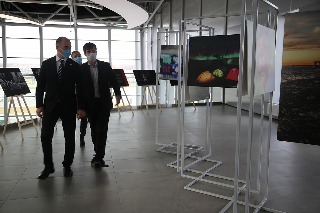 В международном аэропорту Хабаровск открылась выставка «Россия. Полет через века»