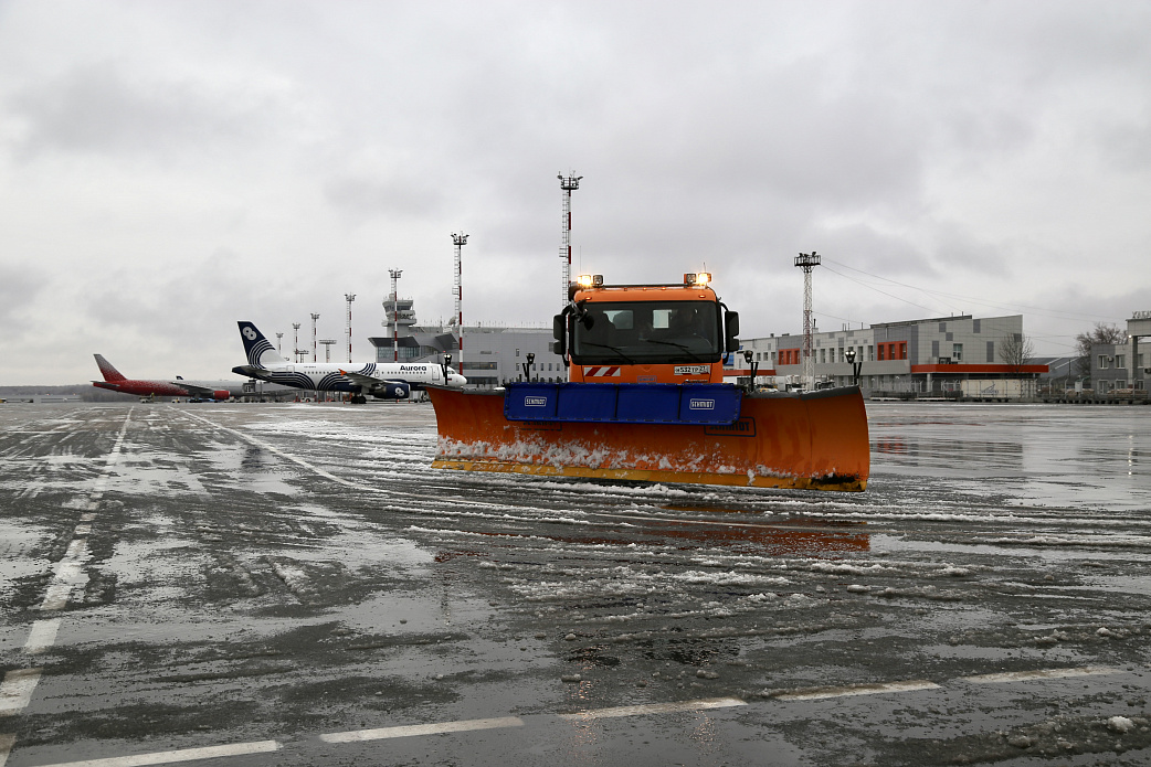 В международном аэропорту Хабаровск завершилась подготовка к работе в осенне-зимний период