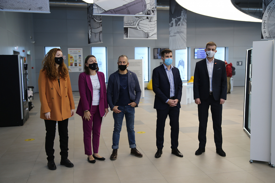 В международном аэропорту Хабаровск открылась интерактивная имиджевая экспозиция «Невельской. Плоды воображения»