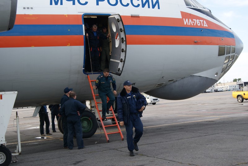 Аэропорт Хабаровск продолжает принимать гуманитарные грузы для жителей затопленных районов Дальнего Востока