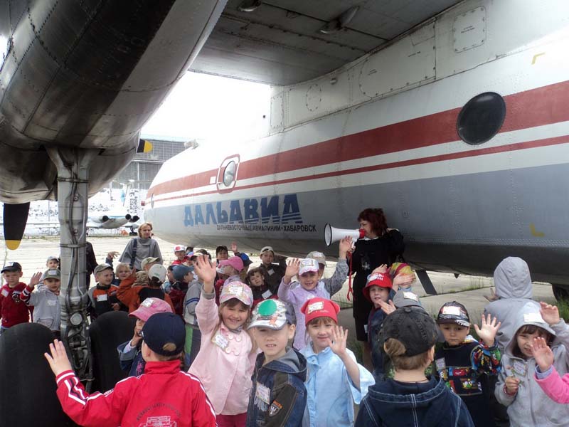 Аэропорт Хабаровск распахнул двери для малышей