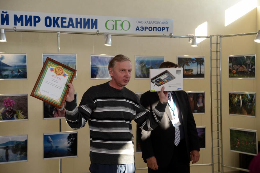 Награждение победителя конкурса авиационной фотографии состоялось в аэропорту Хабаровск