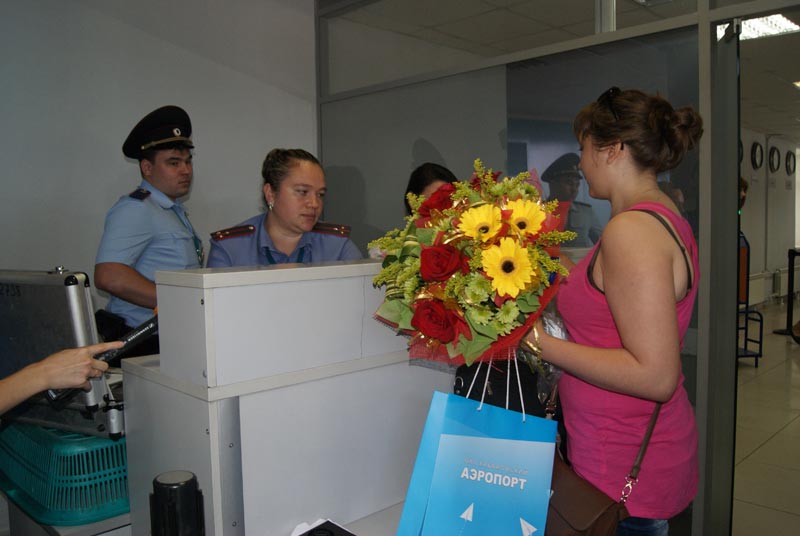 Аэропорт Хабаровск (Новый) встретил миллионного пассажира