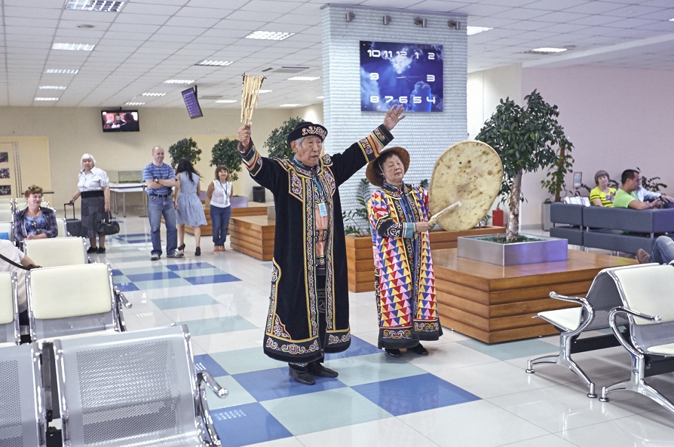 «Люди Амура» в аэропорту Хабаровск