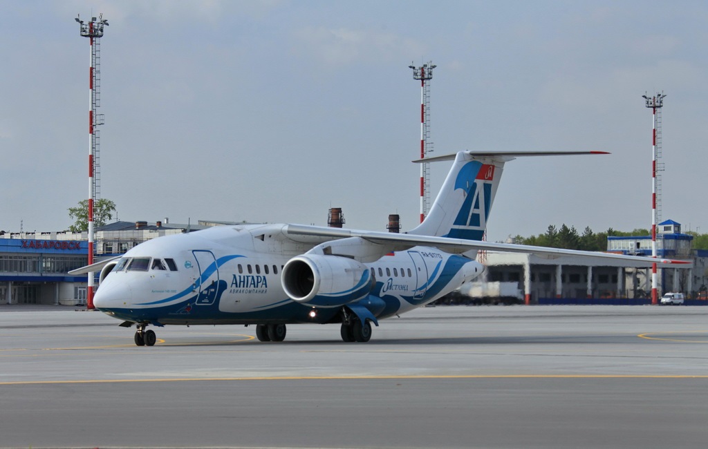 Международный аэропорт Хабаровск принял первый рейс авиакомпании «Ангара» по маршруту Иркутск-Чита-Хабаровск-Нерюнгри
