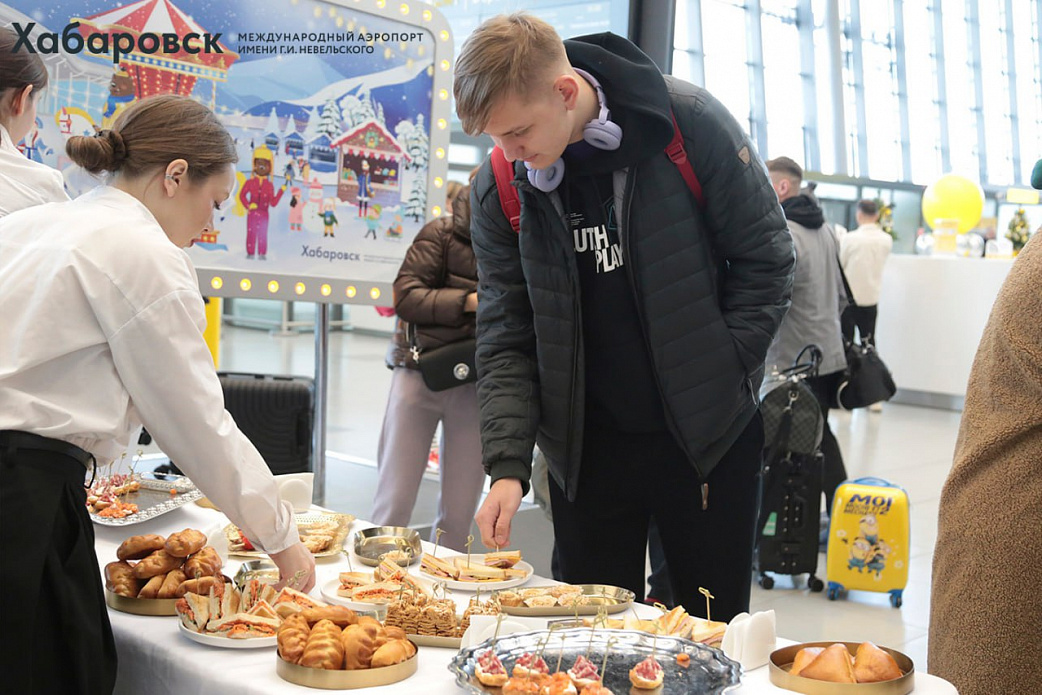 В международном аэропорту Хабаровск обслужили 2,5 млн пассажиров с начала года
