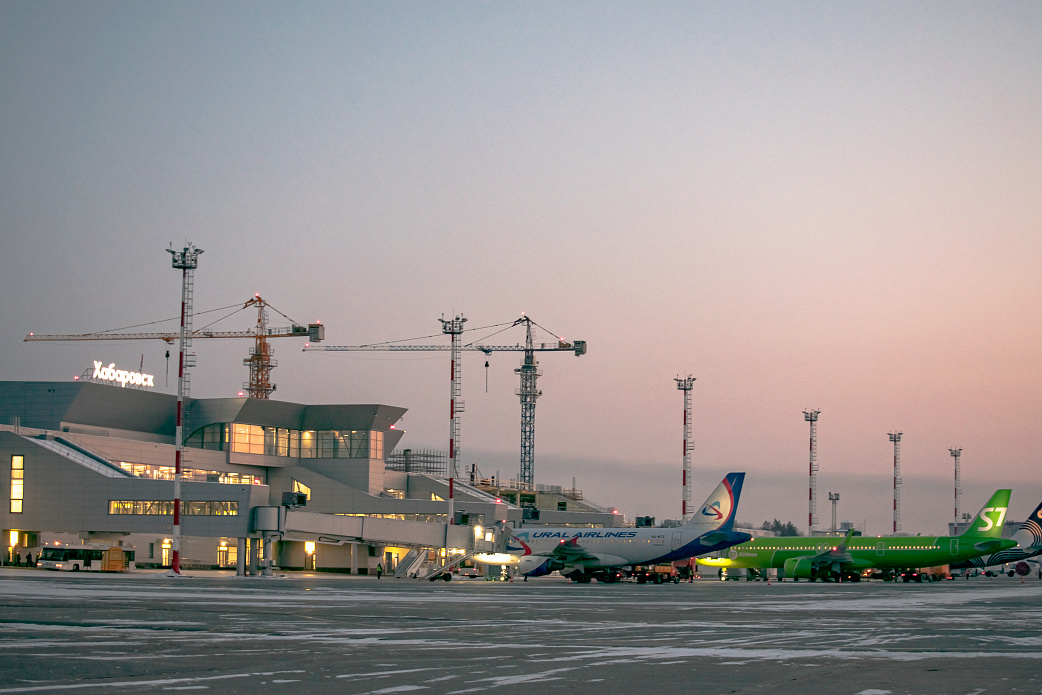 Зимняя навигация начинается в Международном аэропорту Хабаровск