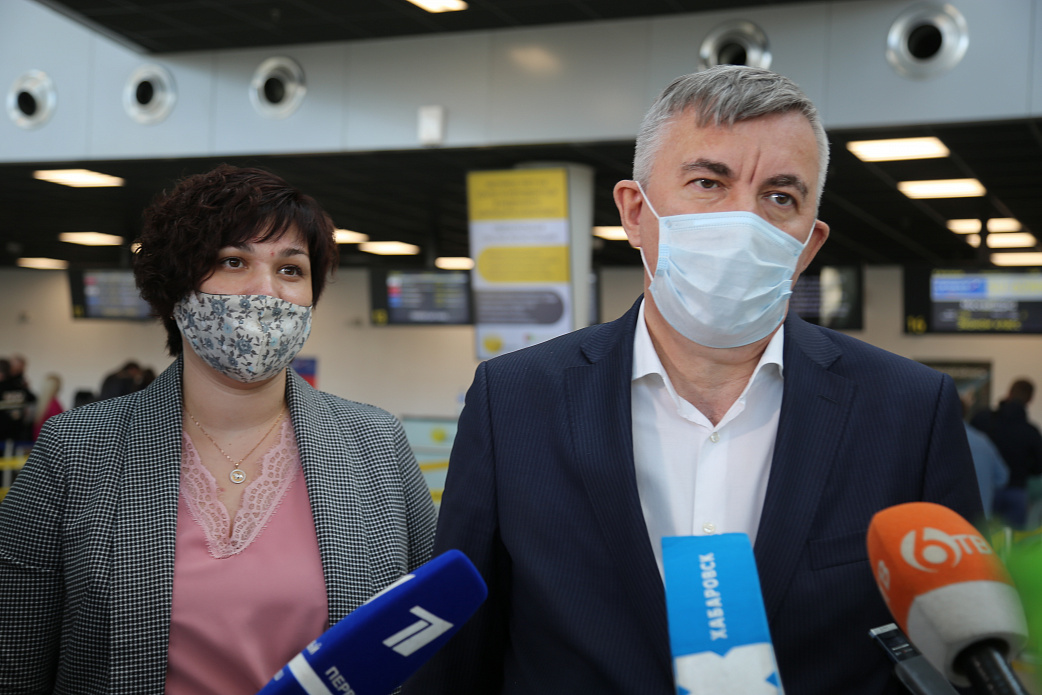 В международном аэропорту Хабаровск открылся пункт вакцинации от  Covid-19