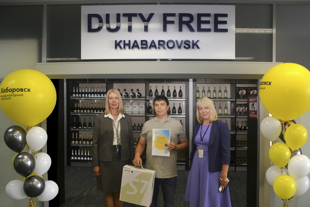 В аэропорту Хабаровск зарегистрирован миллионный пассажир 2019 года
