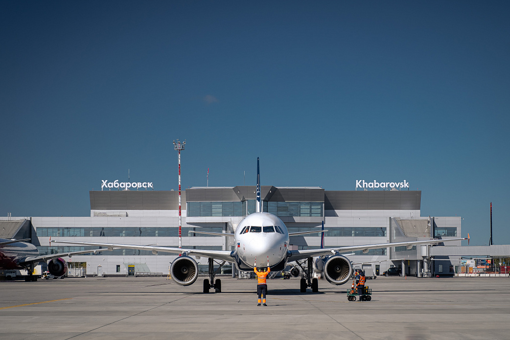 Пассажиропоток международного аэропорта Хабаровск в 1 квартале текущего года превысил аналогичные показатели допандемийного 2019 года