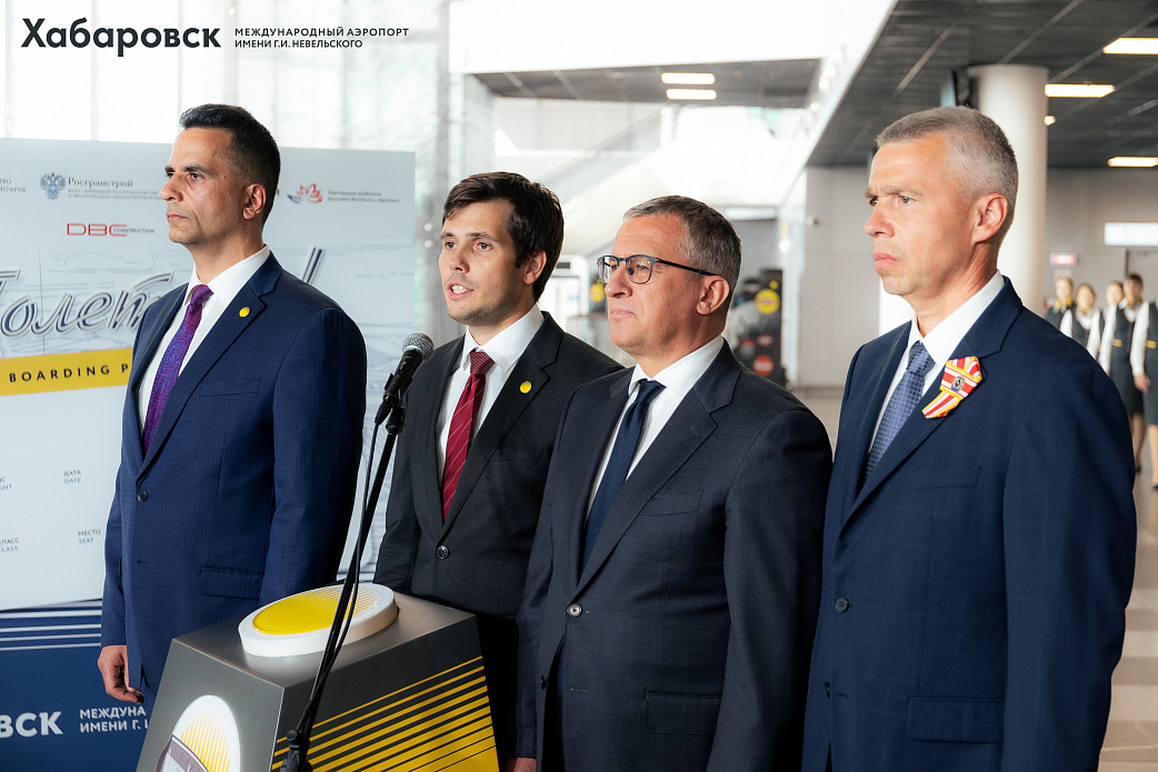 Президент России запустил в эксплуатацию новый терминал международных авиалиний аэропорта Хабаровск