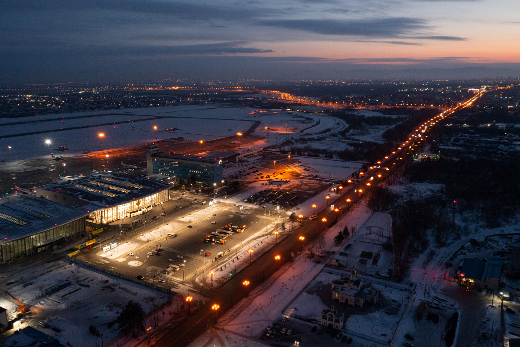 В международном аэропорту Хабаровск отметили 100-летие гражданской авиации России