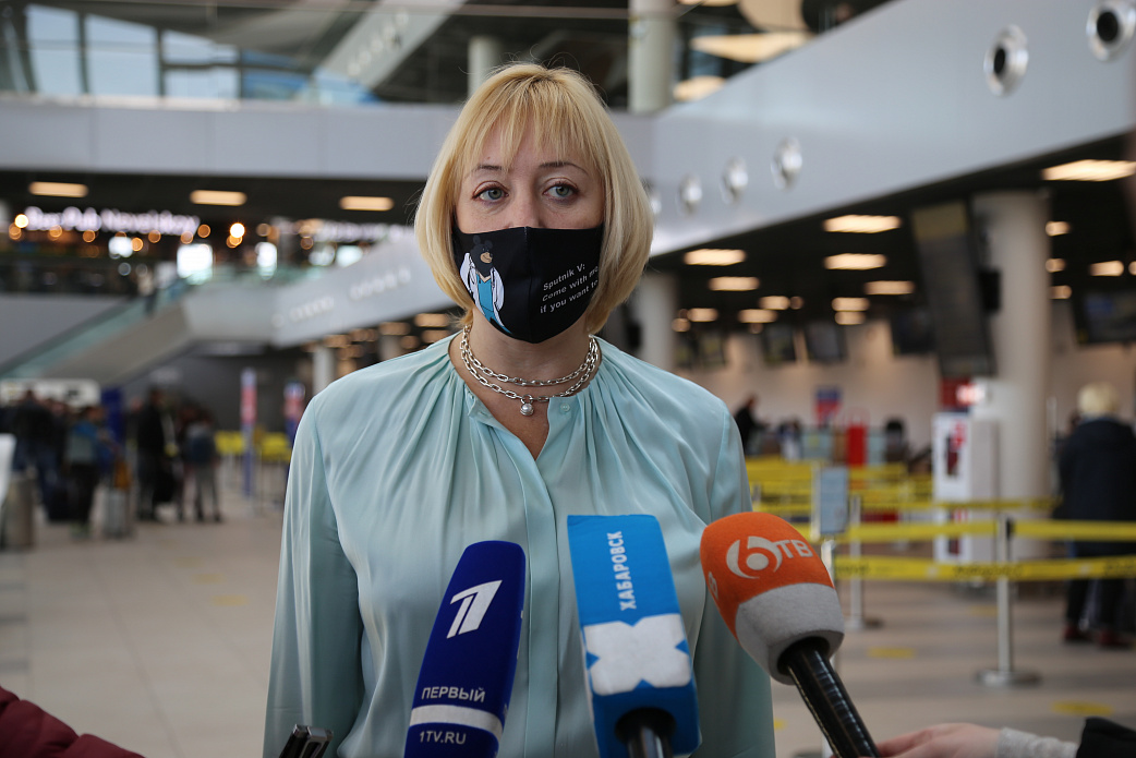 В международном аэропорту Хабаровск открылся пункт вакцинации от  Covid-19