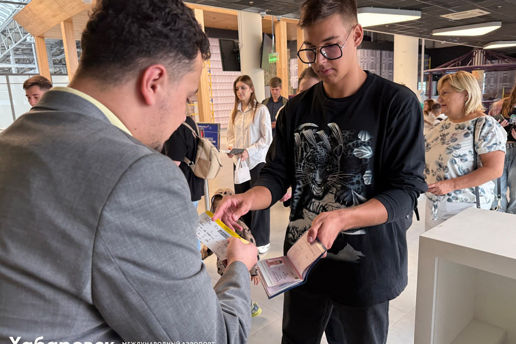 Волонтеры протестировали новый международный терминал аэропорта Хабаровск